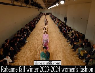 Paco Rabanne fall winter 2023-2024 women’s fashion show