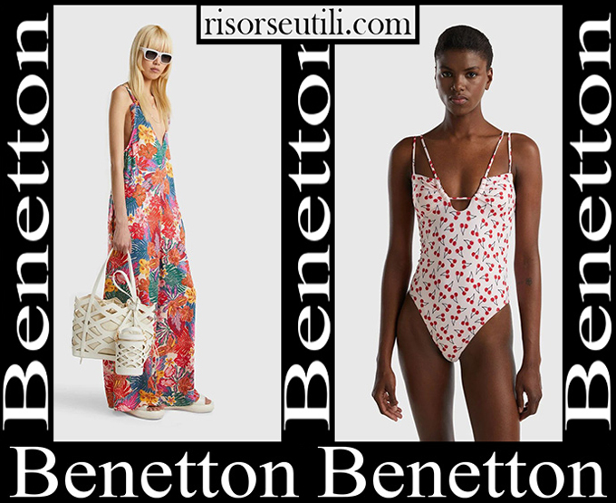 New arrivals Benetton beachwear 2023 women's swimwear