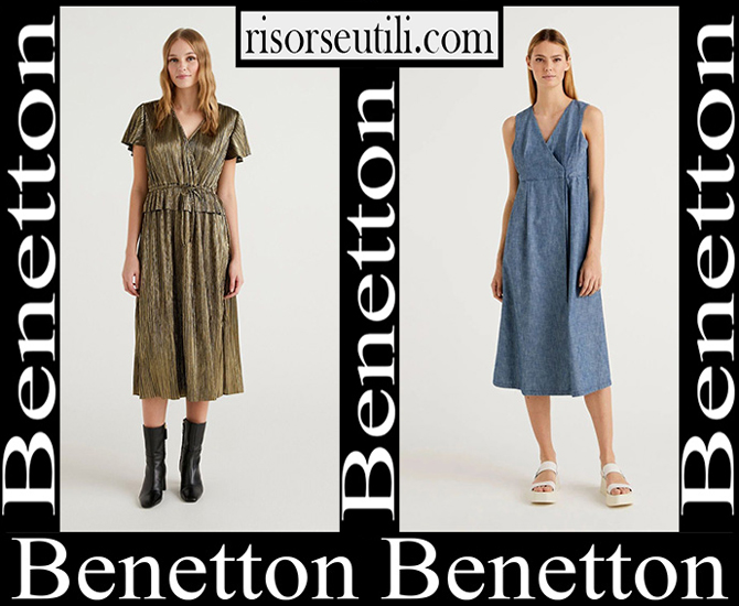 New arrivals Benetton dresses 2023 women's fashion