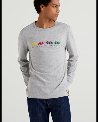 New arrivals Benetton t shirts 2023 men’s fashion 10