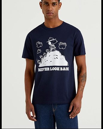 New arrivals Benetton t shirts 2023 men’s fashion 5