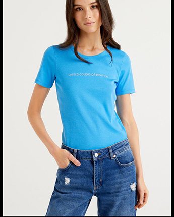 New arrivals Benetton t shirts 2023 women’s fashion 4