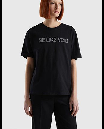 New arrivals Benetton t shirts 2023 women’s fashion 5