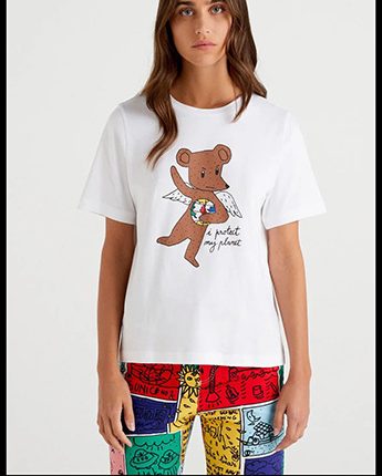 New arrivals Benetton t shirts 2023 women’s fashion 6