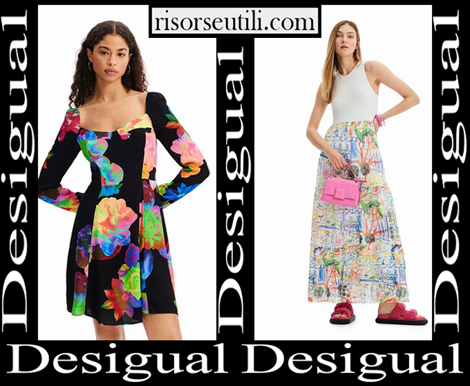 New arrivals Desigual dresses 2023 women's fashion