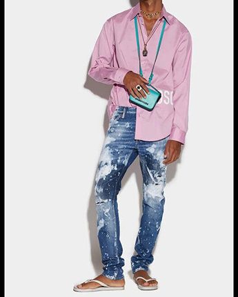 New arrivals Dsquared2 jeans 2023 men’s fashion denim 3