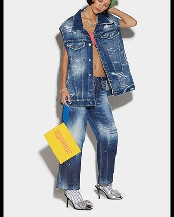 New arrivals Dsquared2 jeans 2023 women’s fashion denim 4