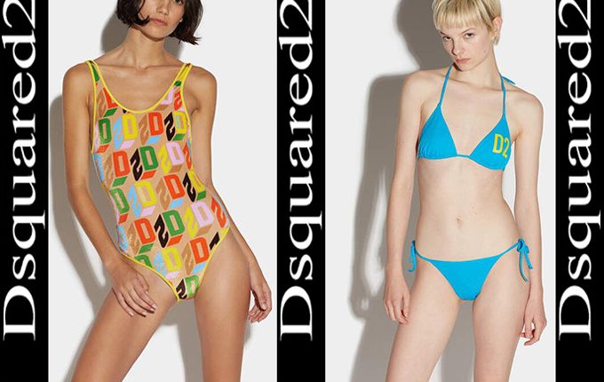 New arrivals Dsquared2 swimwear 2023 women’s beachwear