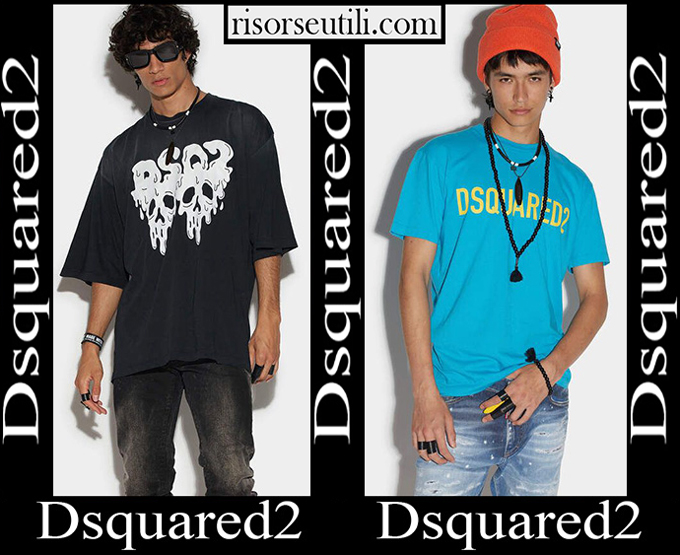 New arrivals Dsquared2 t shirts 2023 men's fashion