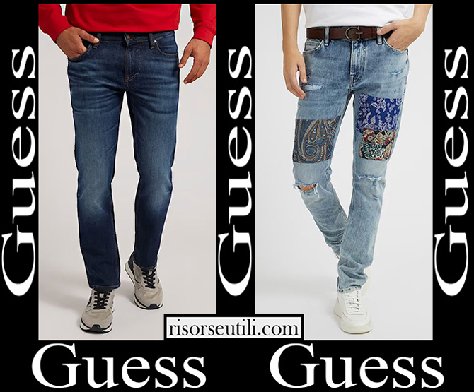New arrivals Guess jeans 2023 men's fashion denim