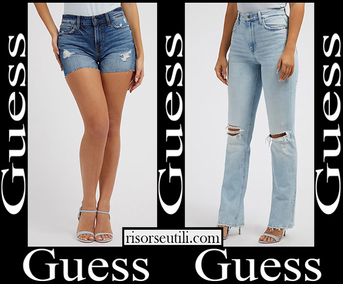 New arrivals Guess jeans 2023 women's fashion denim