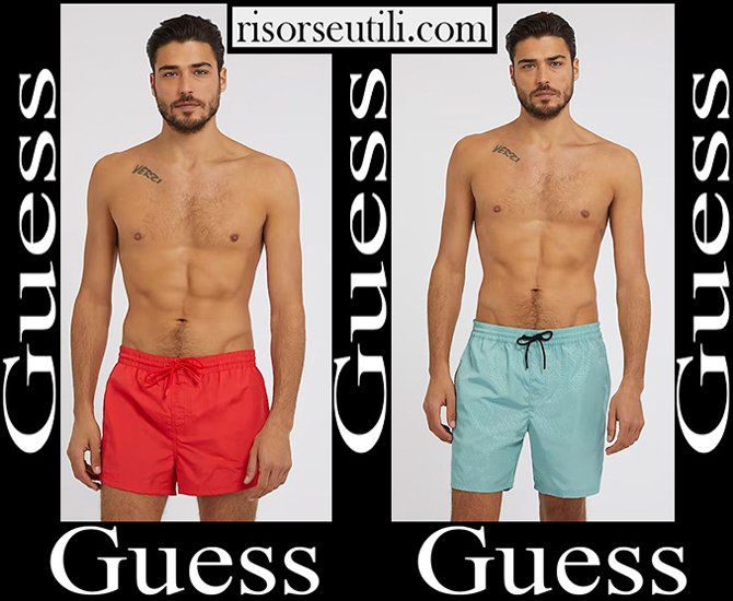 New arrivals Guess swimwear 2023 men's beachwear