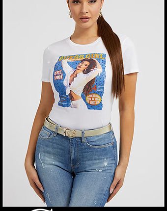 New arrivals Guess t shirts 2023 women’s fashion 2
