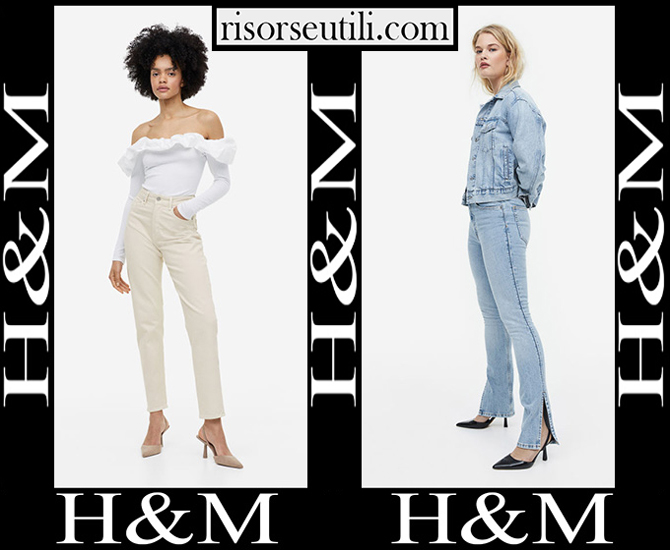 New arrivals HM jeans 2023 women's fashion denim