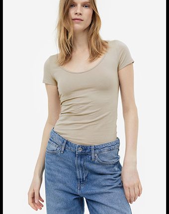 New arrivals HM t shirts 2023 women’s fashion 9