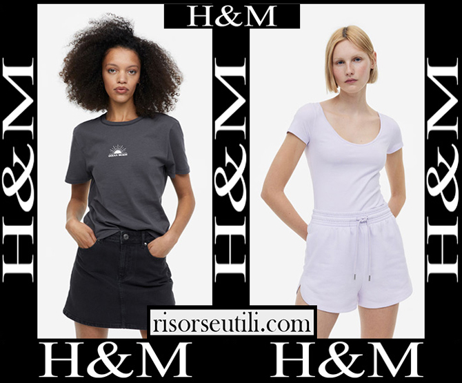 New arrivals HM t shirts 2023 women's fashion