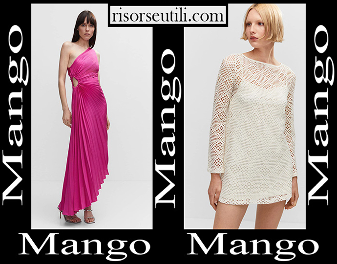 New arrivals Mango dresses 2023 women's fashion