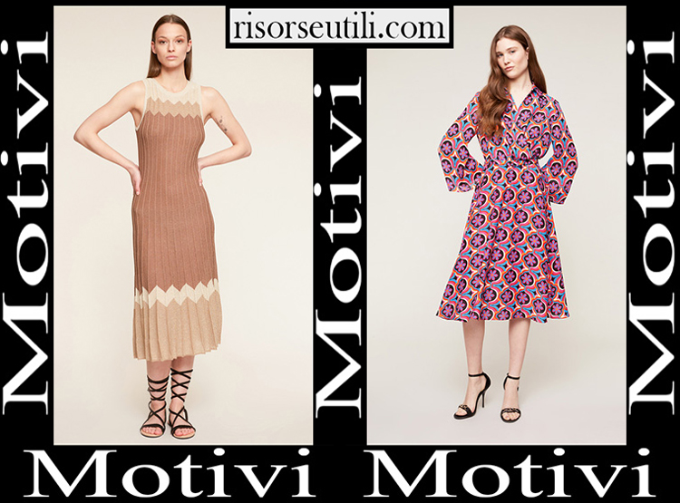 New arrivals Motivi dresses 2023 women's fashion