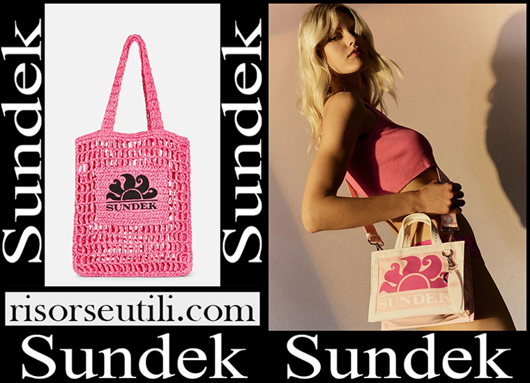 New arrivals Sundek bags 2023 women's accessories