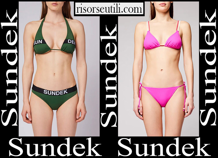 New arrivals Sundek bikinis 2023 women's swimwear