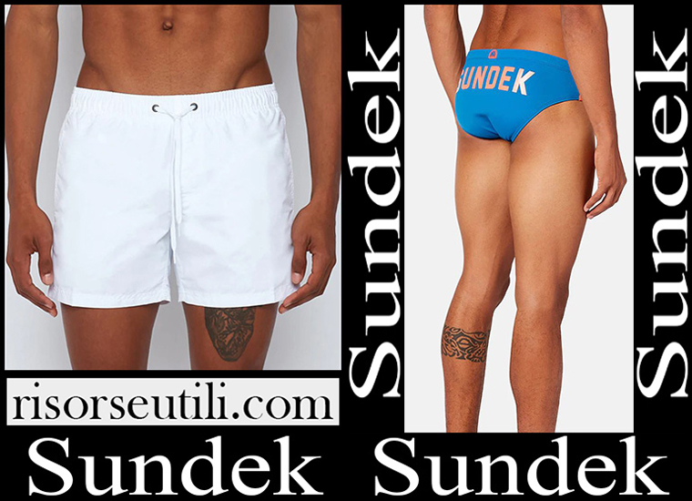 New arrivals Sundek swimwear 2023 men's beachwear