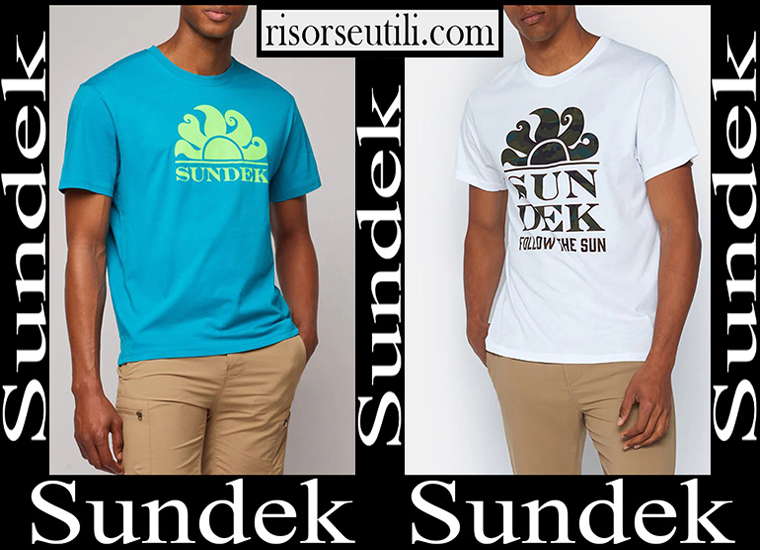 New arrivals Sundek t shirts 2023 men's fashion