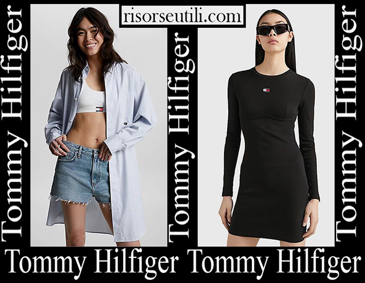 New arrivals Tommy Hilfiger dresses 2023 women's fashion