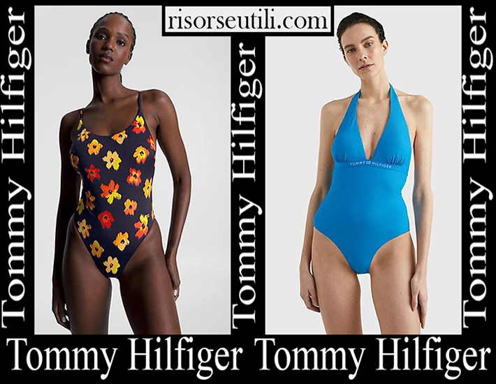 New arrivals Tommy Hilfiger swimsuits 2023 women's swimwear