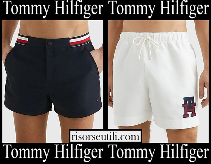 New arrivals Tommy Hilfiger swimwear 2023 men's beachwear