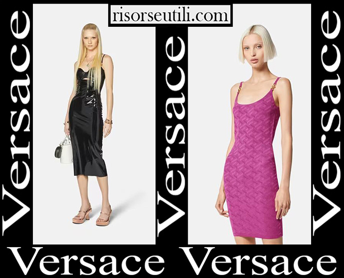 New arrivals Versace dresses 2023 women's fashion