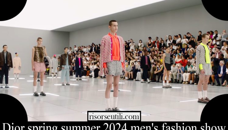 Dior spring summer 2024 men’s fashion show
