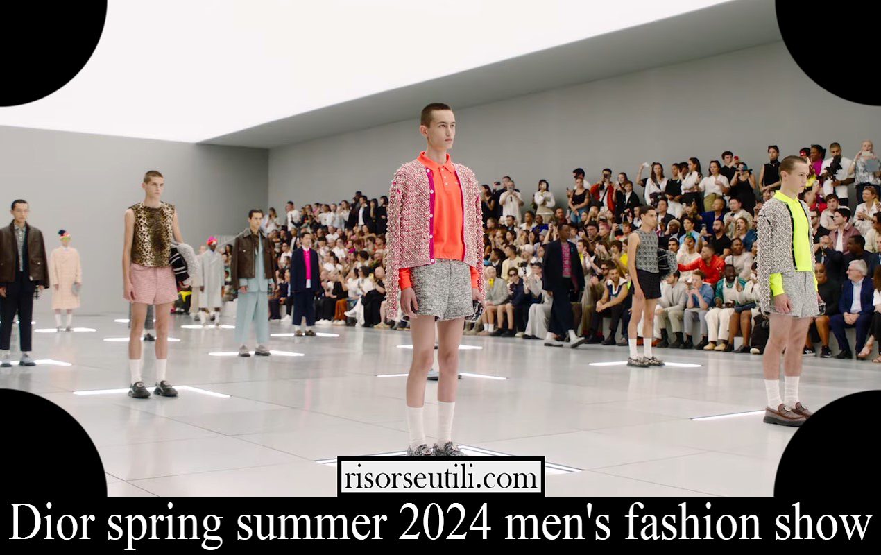 Dior spring summer 2024 men's fashion show