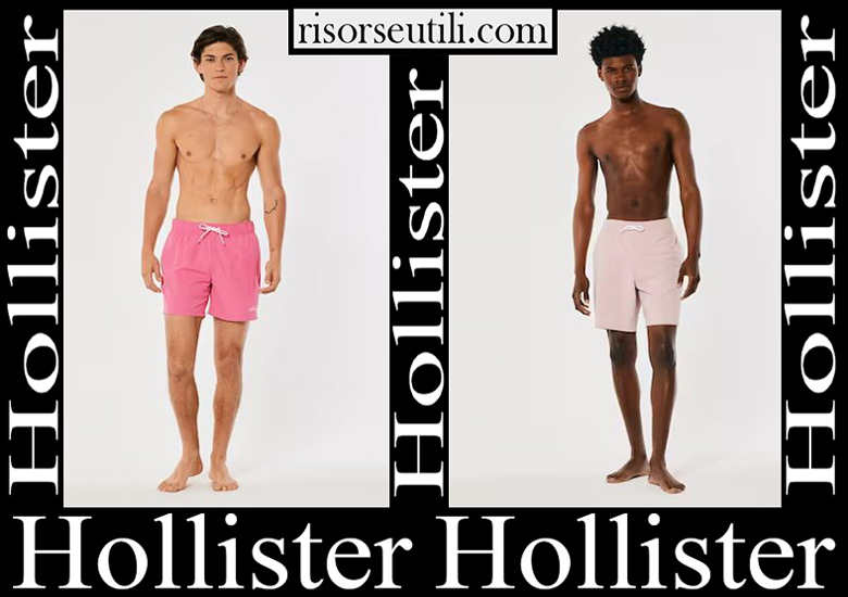 New arrivals Hollister swimwear 2023 men's beachwear