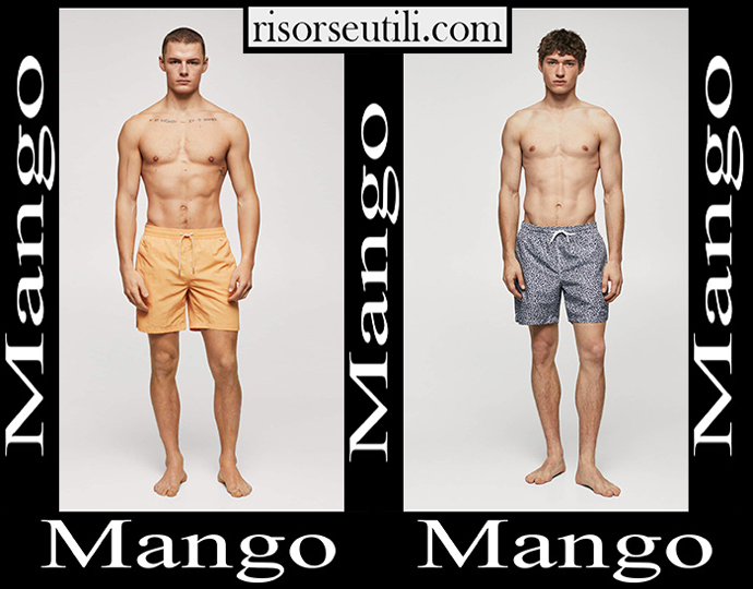 New arrivals Mango swimwear 2023 men's beachwear