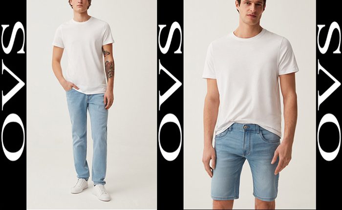 New arrivals OVS jeans 2023 men’s fashion denim