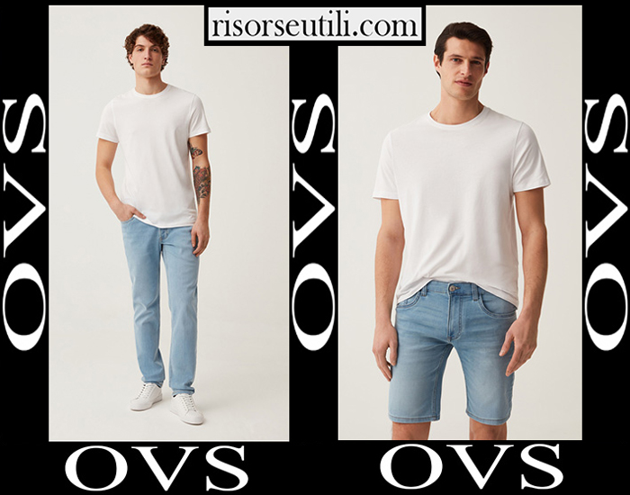 New arrivals OVS jeans 2023 men's fashion denim
