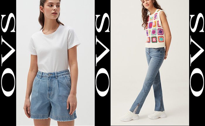 New arrivals OVS jeans 2023 women’s fashion denim
