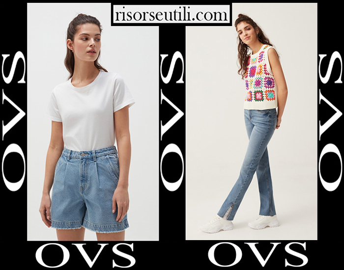 New arrivals OVS jeans 2023 women's fashion denim