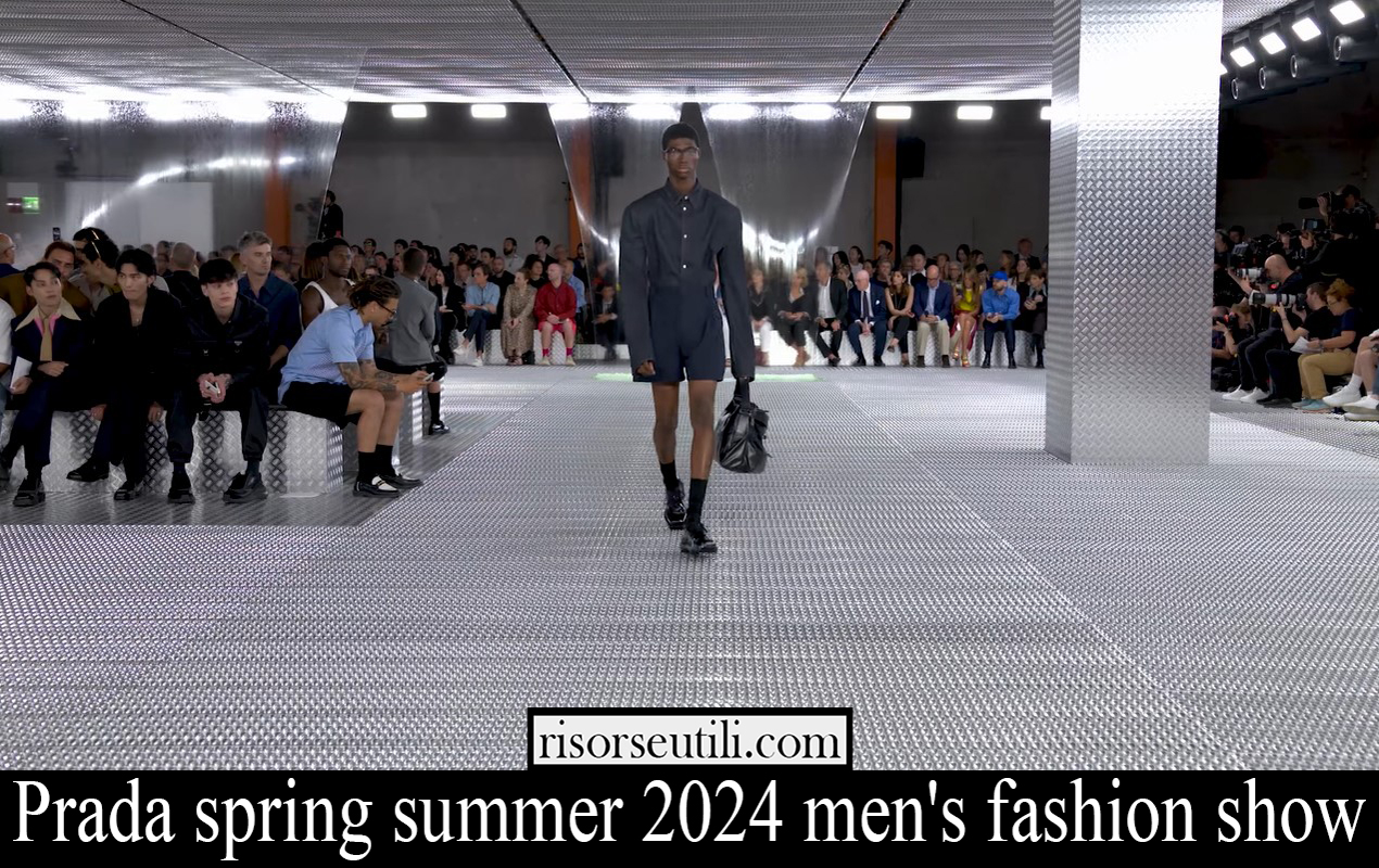 Prada spring summer 2024 men's fashion show