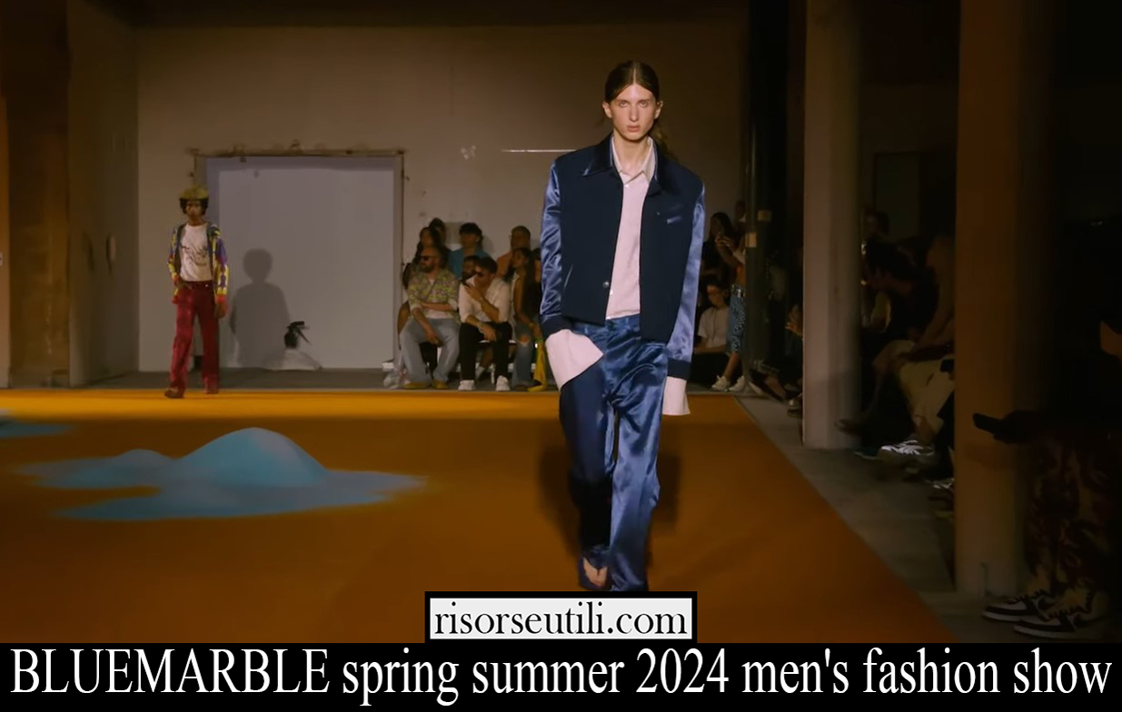 BLUEMARBLE spring summer 2024 men's fashion show