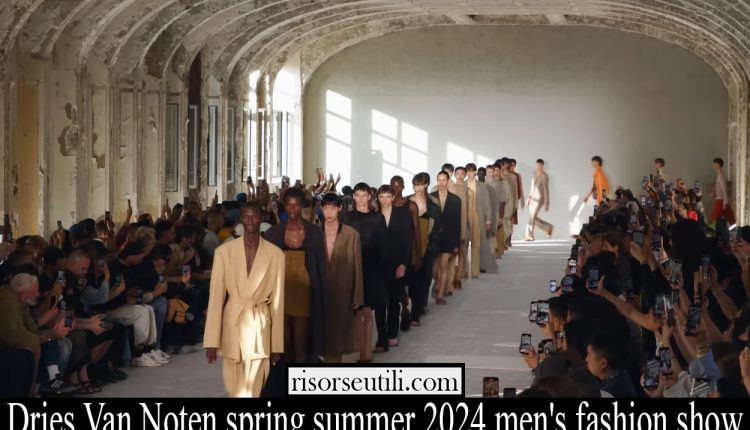 Dries Van Noten spring summer 2024 men’s fashion show