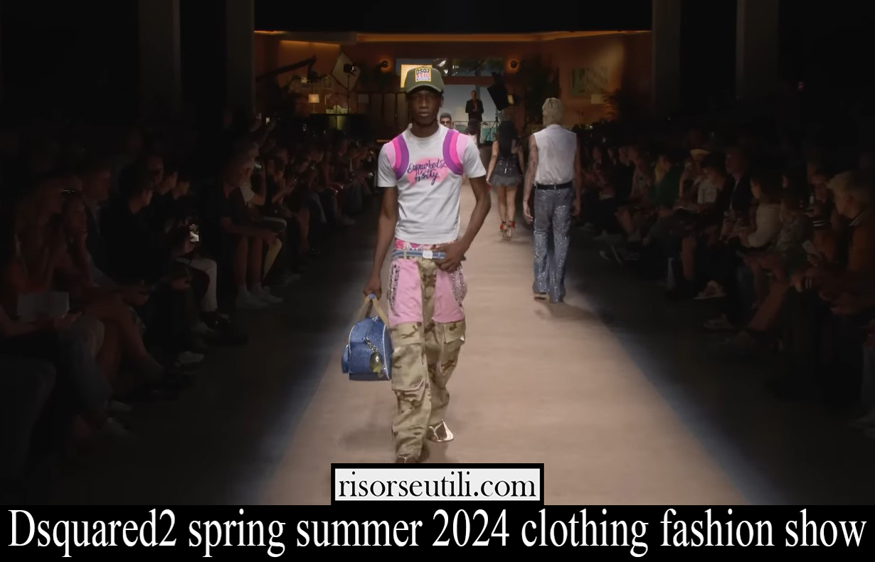 Dsquared2 spring summer 2024 clothing fashion show