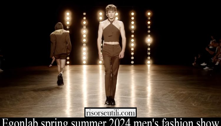 Egonlab spring summer 2024 men’s fashion show