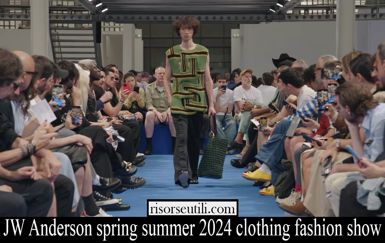 JW Anderson spring summer 2024 clothing fashion show