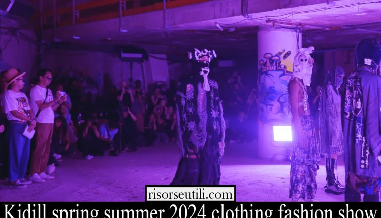 Kidill spring summer 2024 clothing fashion show