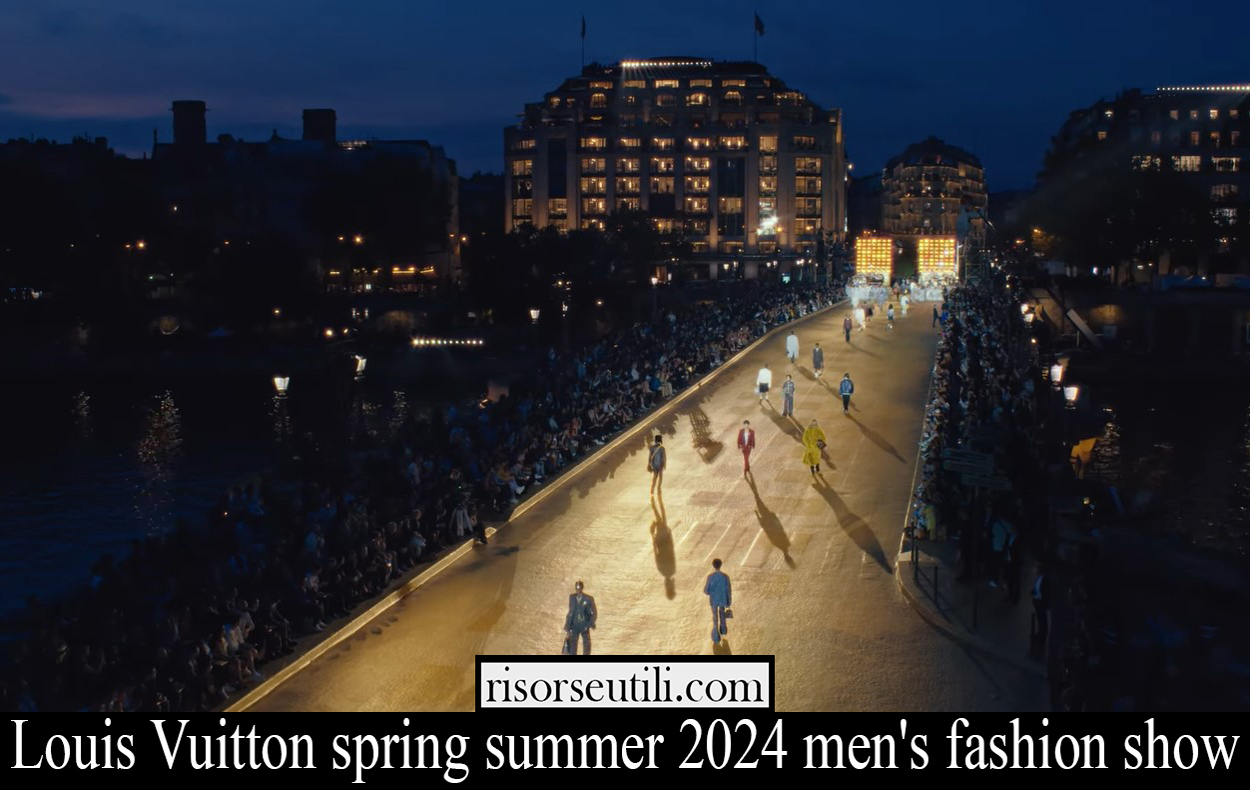 Louis Vuitton spring summer 2024 men's fashion show