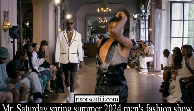 Mr. Saturday spring summer 2024 men’s fashion show