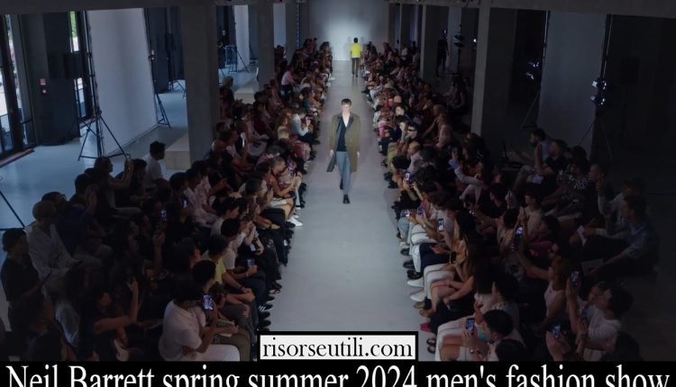 Neil Barrett spring summer 2024 men’s fashion show