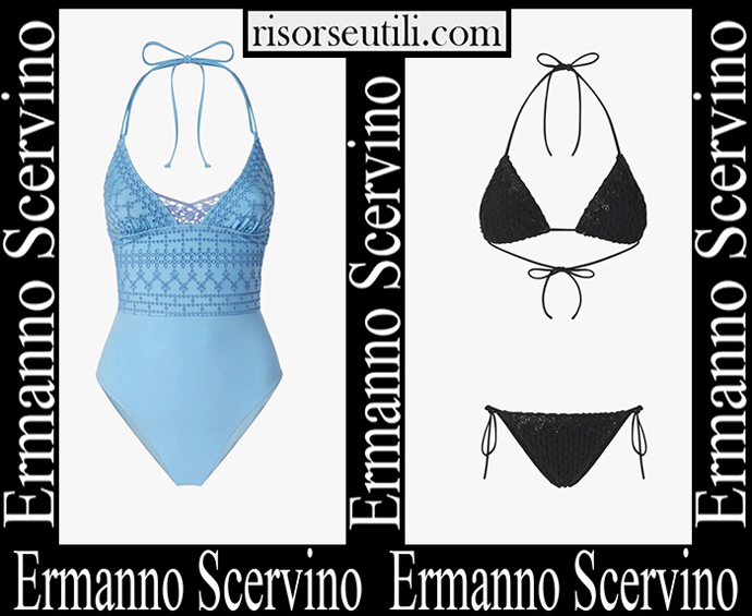 New arrivals Ermanno Scervino beachwear 2023 swimwear