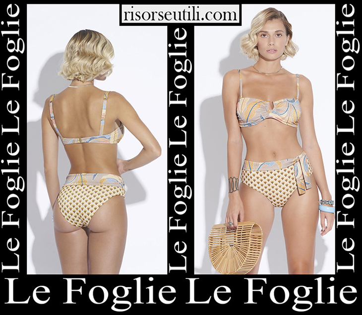 New arrivals Le Foglie bikinis 2023 women's swimwear